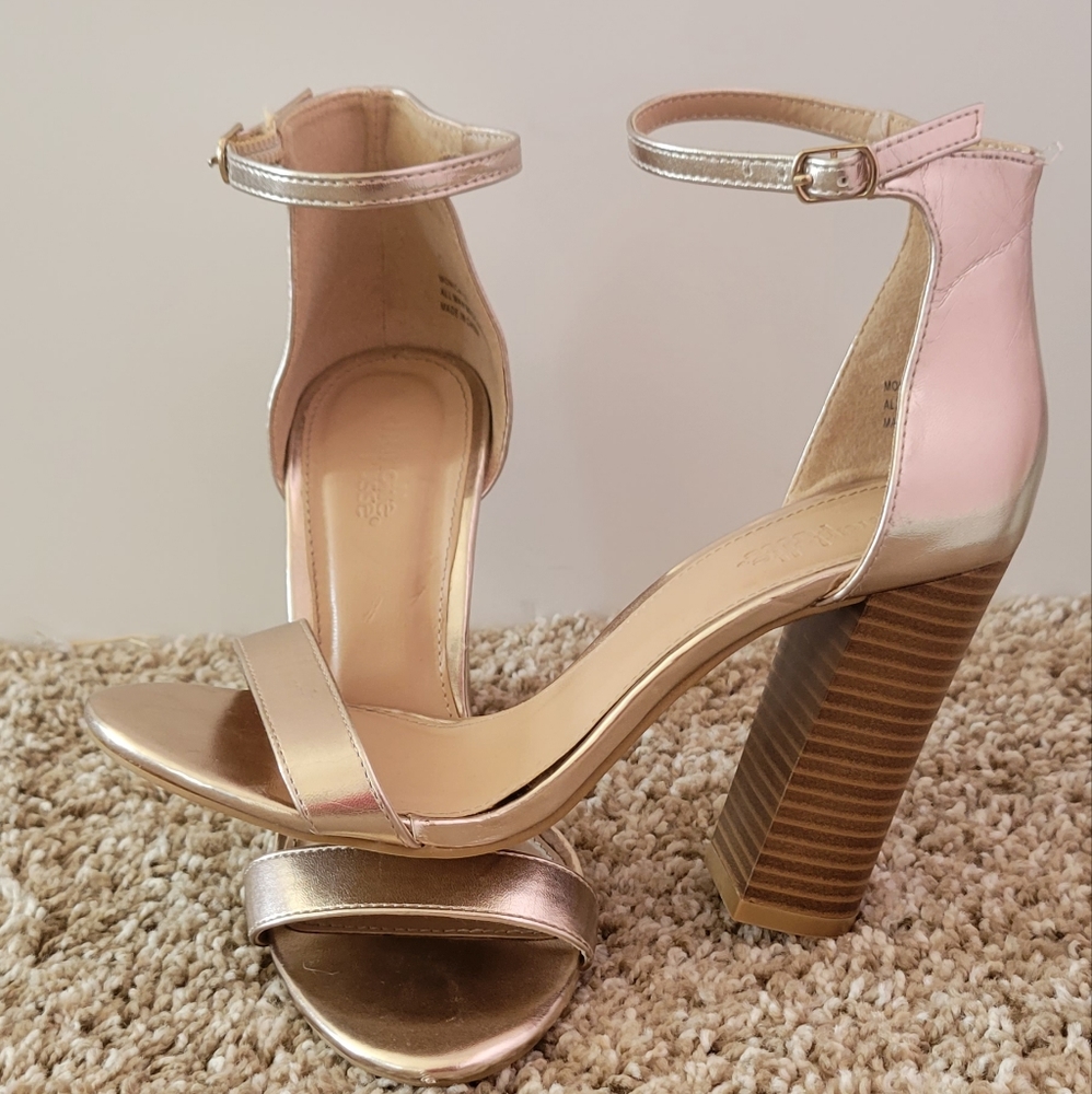 Charlotte Russe Gold Heels